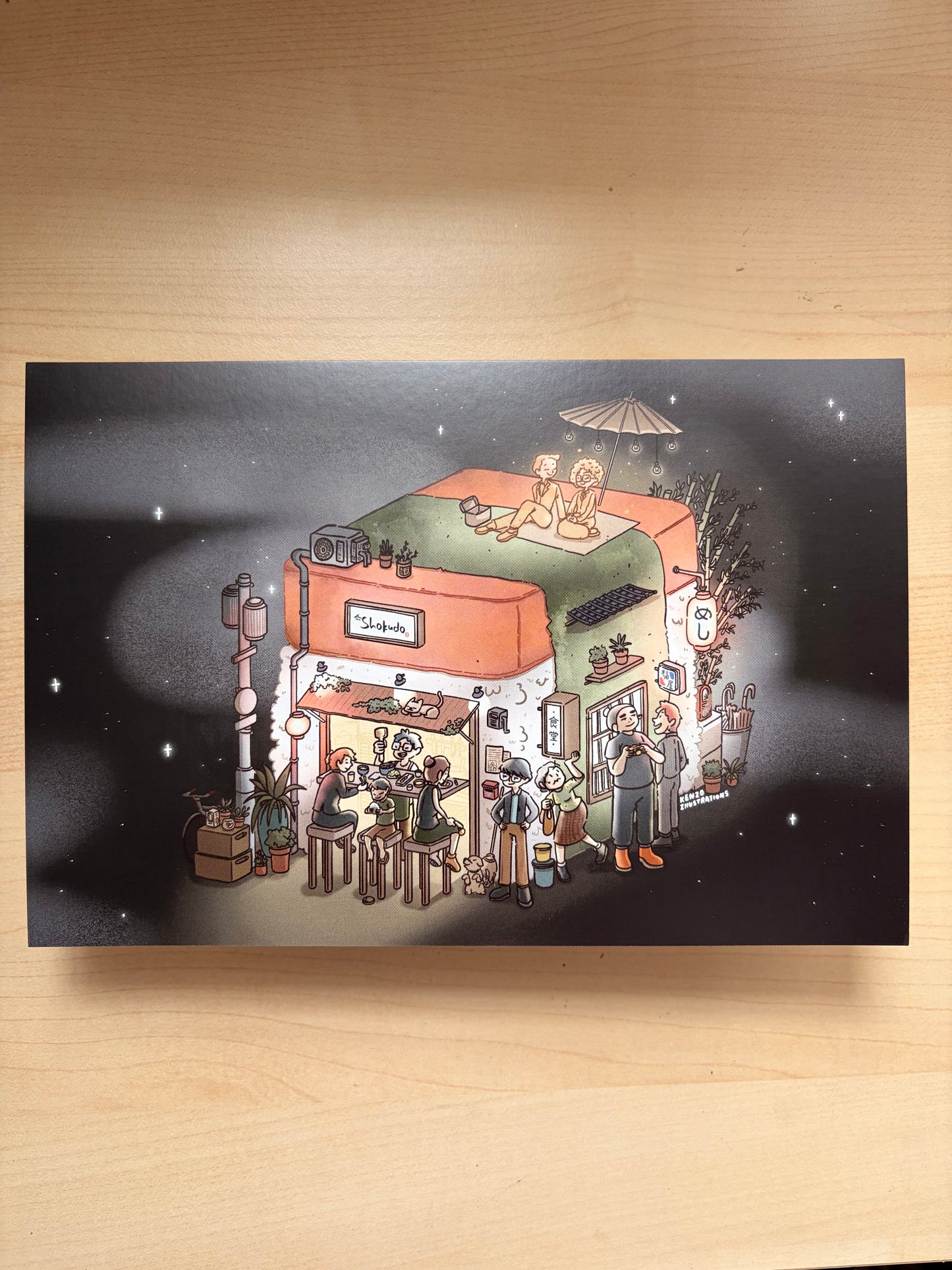 The Spam Shokudo Art Print