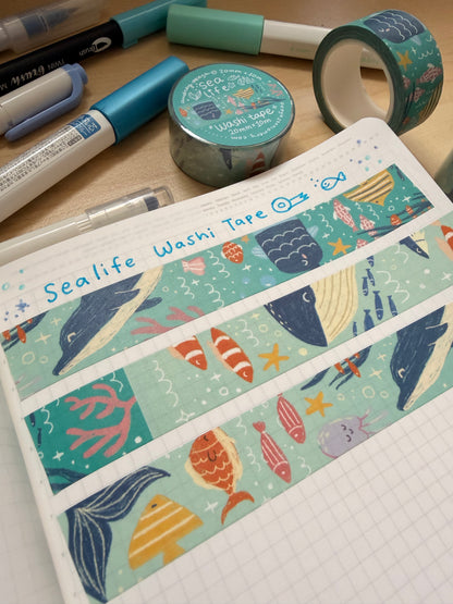 Sealife Washi Tape