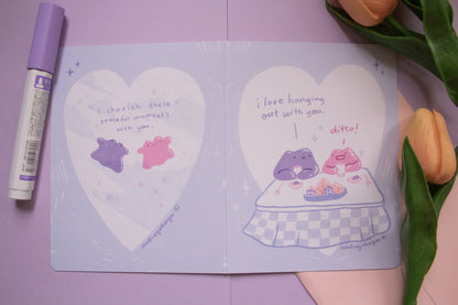 Ditto Greeting Card