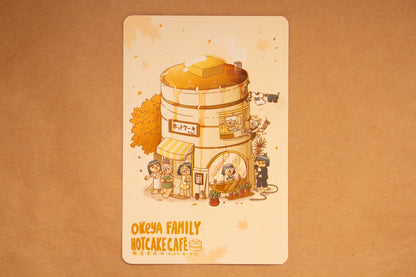 Okeya Hotcake Pancake Print (4x6 Print)