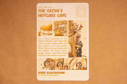 Okeya Hotcake Pancake Print (4x6 Print)