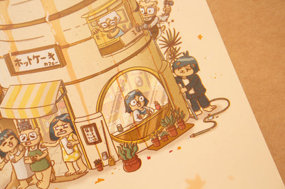 Okeya Hotcake Pancake Print (4x6 Print)