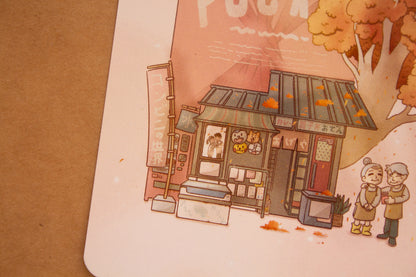 Pocky Konbini Art Print
