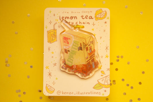 Vita Lemon Tea Keychain