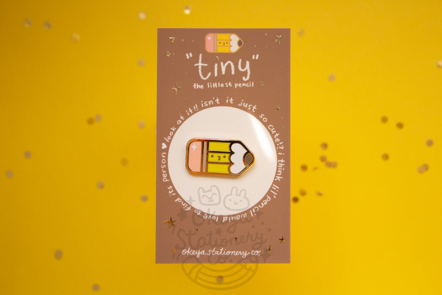 Okeya Stationery Co Pencil Enamel Pin