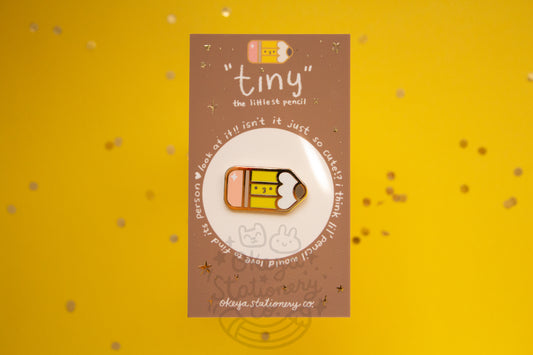 Okeya Stationery Co Pencil Enamel Pin