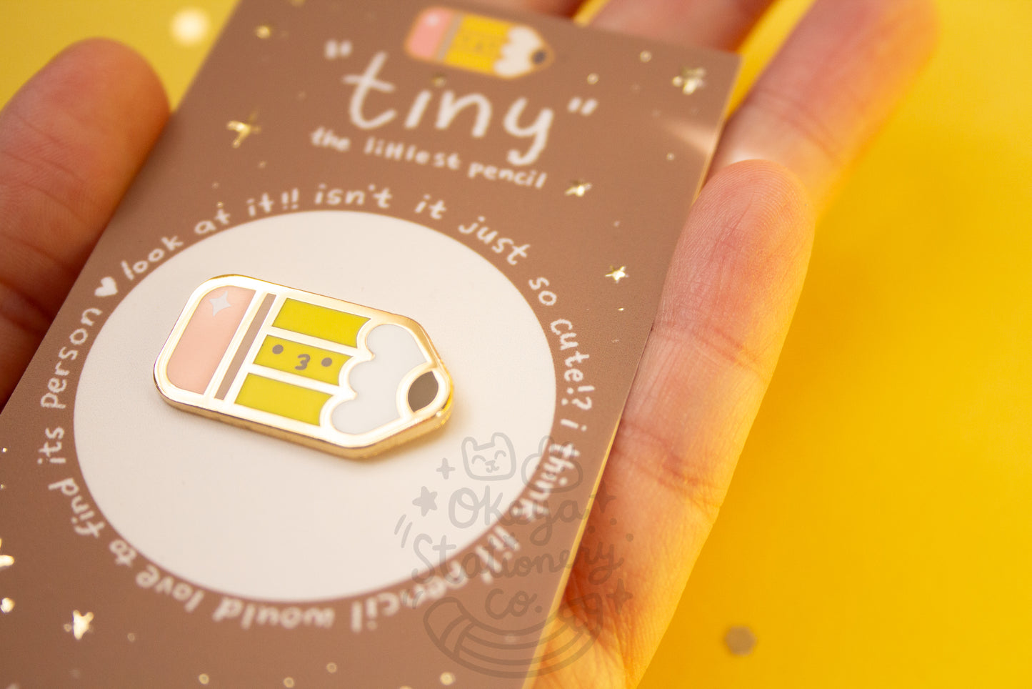 Okeya Stationery Co Pencil Enamel Pin