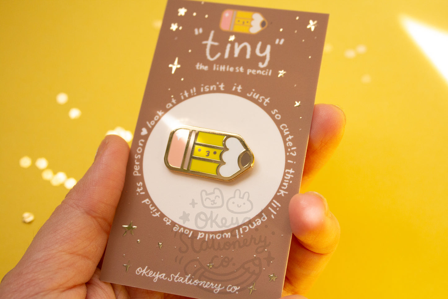 Okeya Stationery Co Pencil Enamel Pin