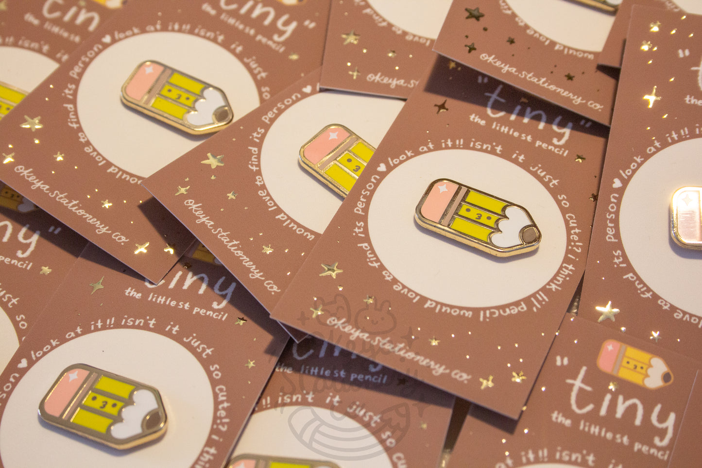 Okeya Stationery Co Pencil Enamel Pin