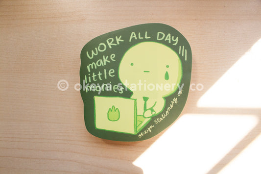 Smiski Vinyl Sticker