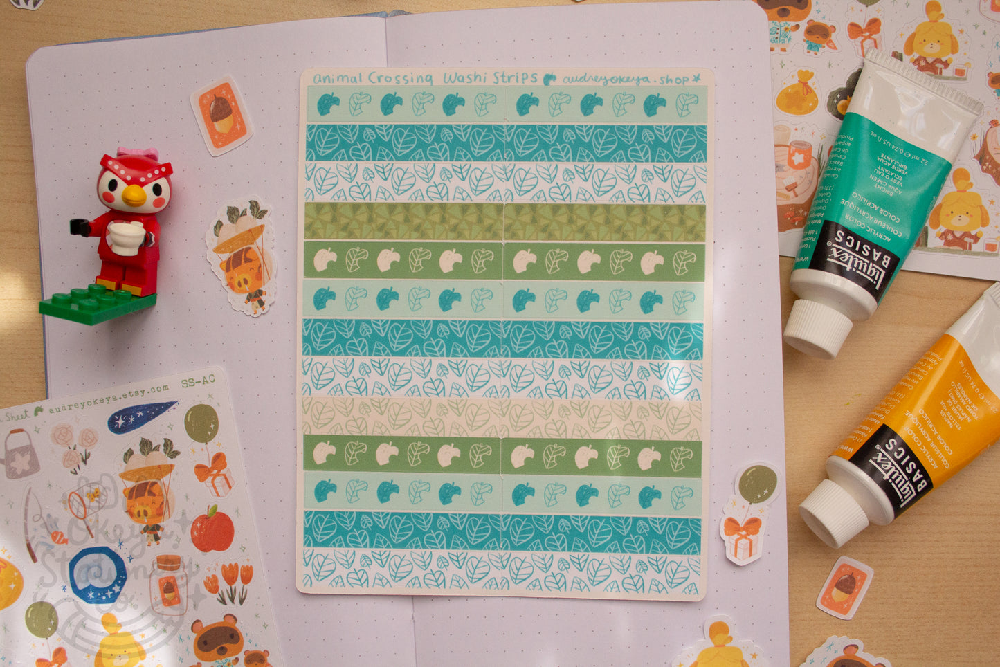 Animal Crossing Sticker Sheet