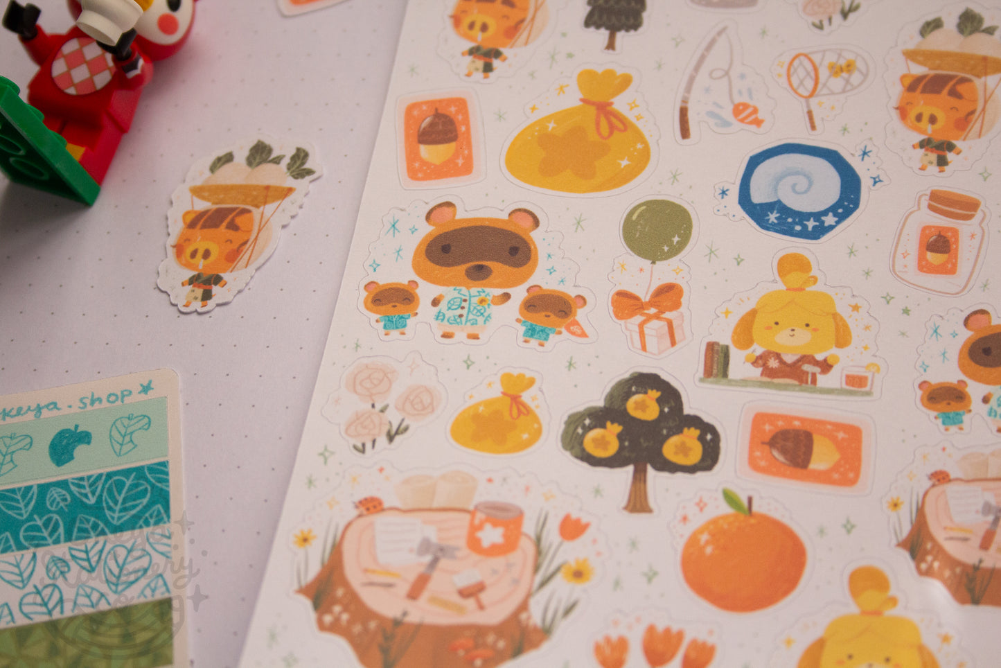 Animal Crossing Sticker Sheet