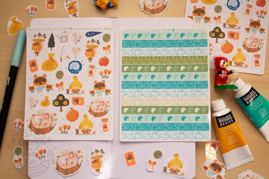 Animal Crossing Sticker Sheet
