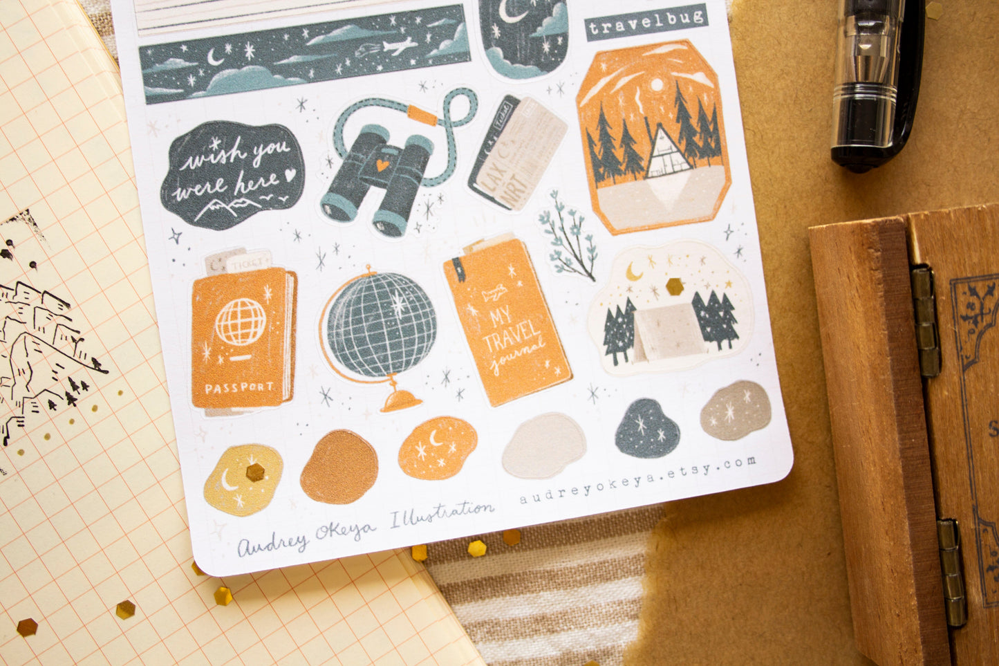 Adventure is Out There Sticker Sheet