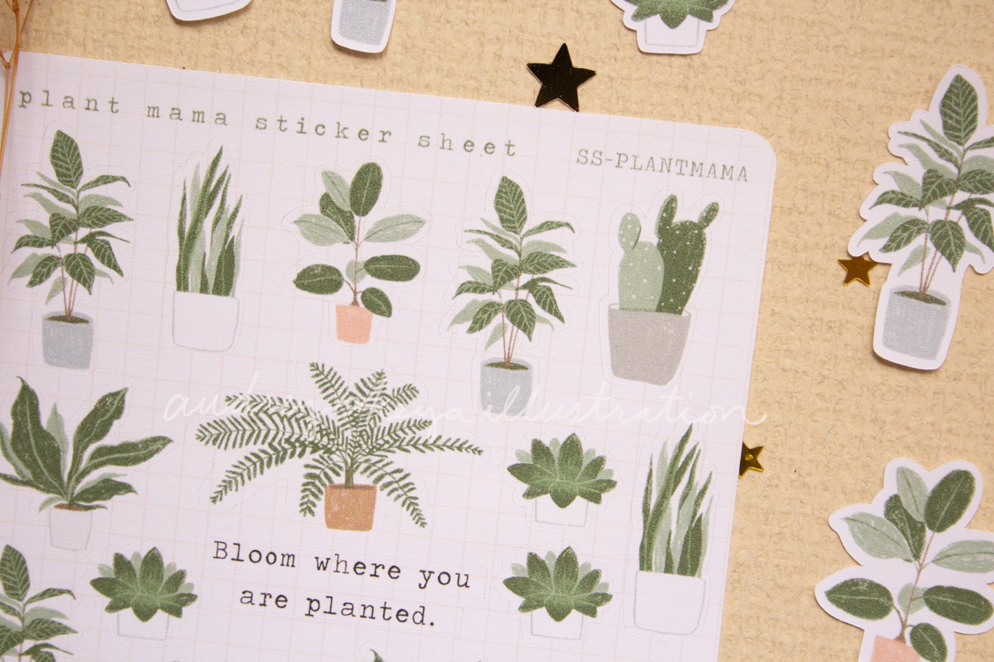 Plant Mama Sticker Sheet