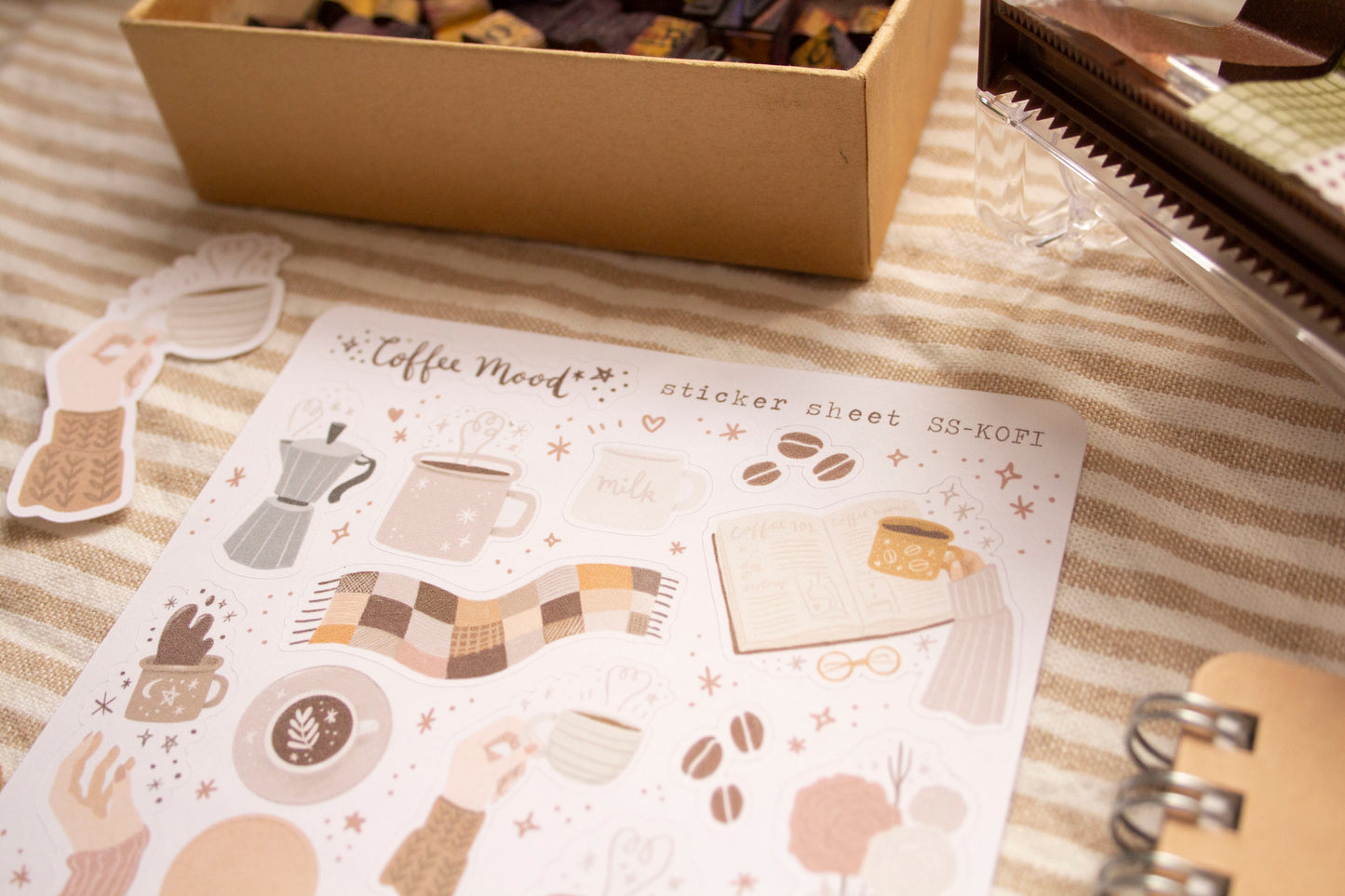 Coffee Mood Sticker Sheet