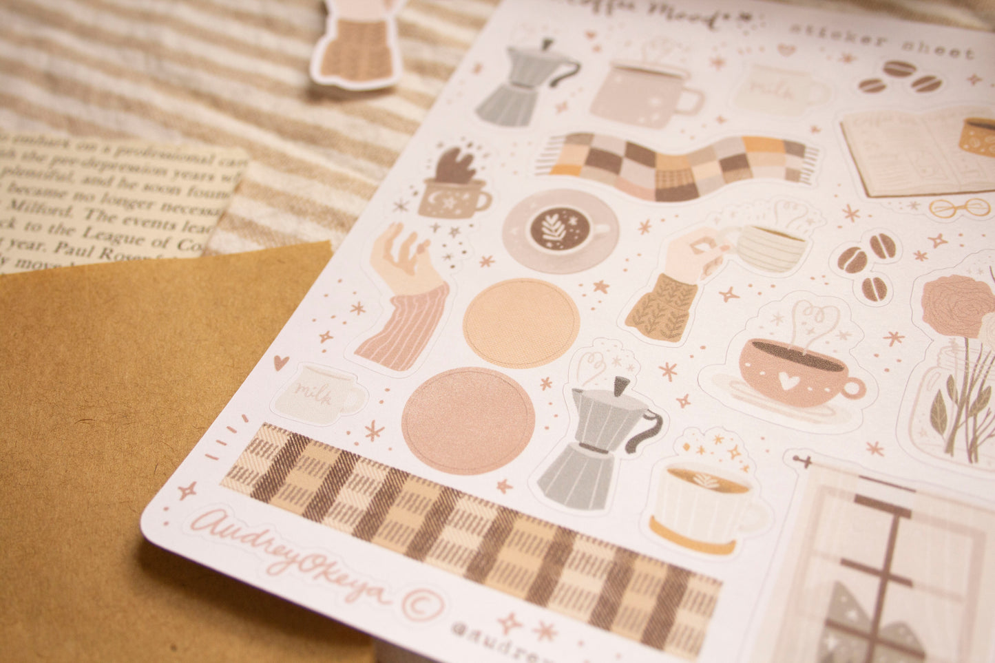 Coffee Mood Sticker Sheet