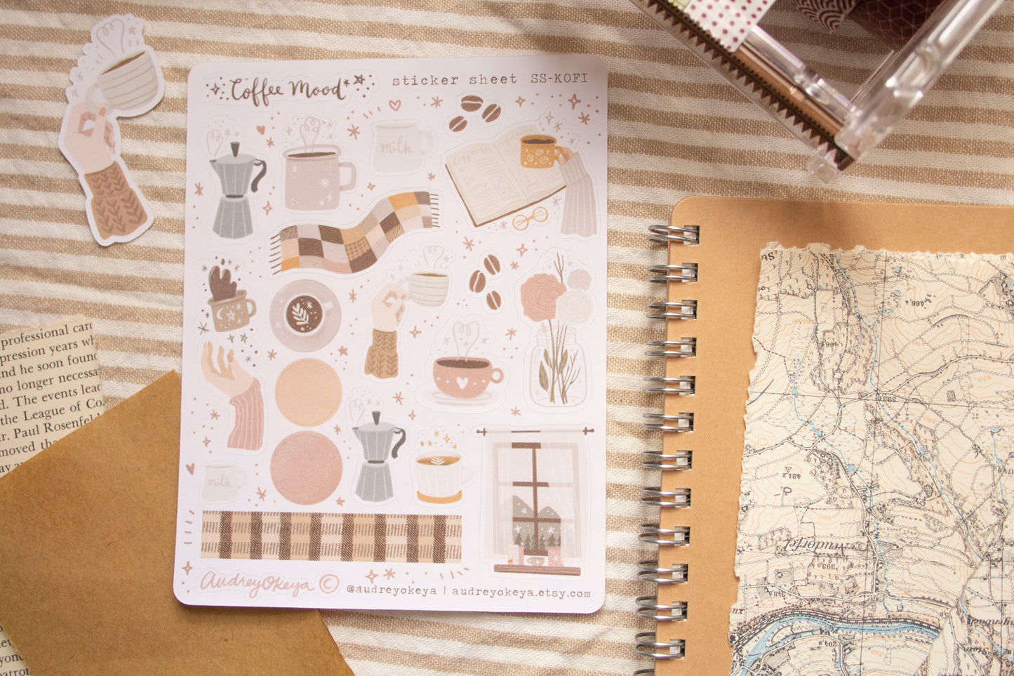 Coffee Mood Sticker Sheet