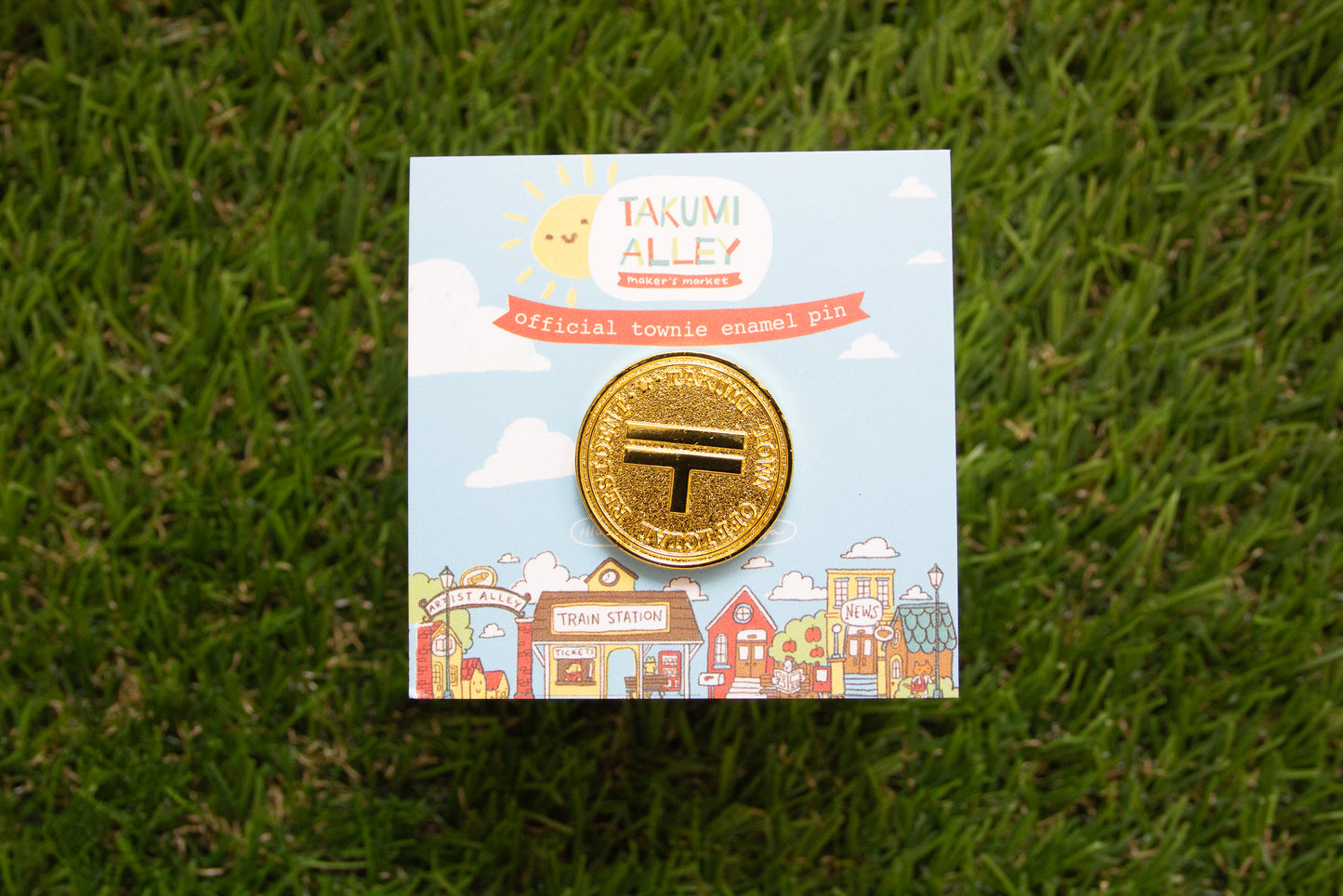 Takumi Townie Enamel Pins