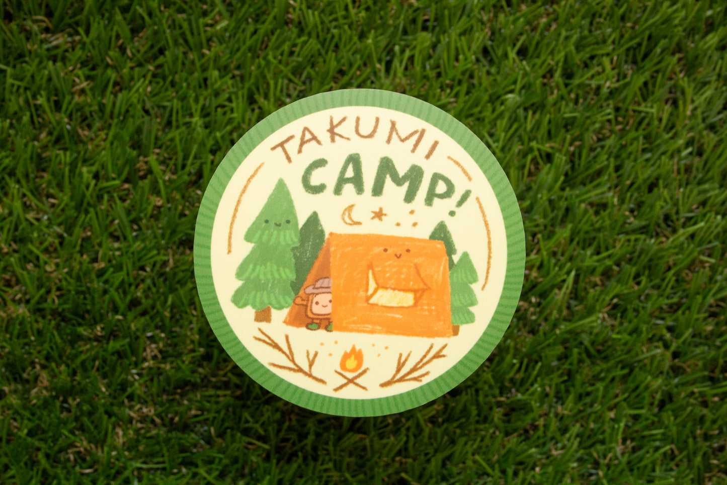 Takumi CAMP Waterproof Sticker