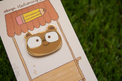 Bear "Kenzo" Enamel Pin