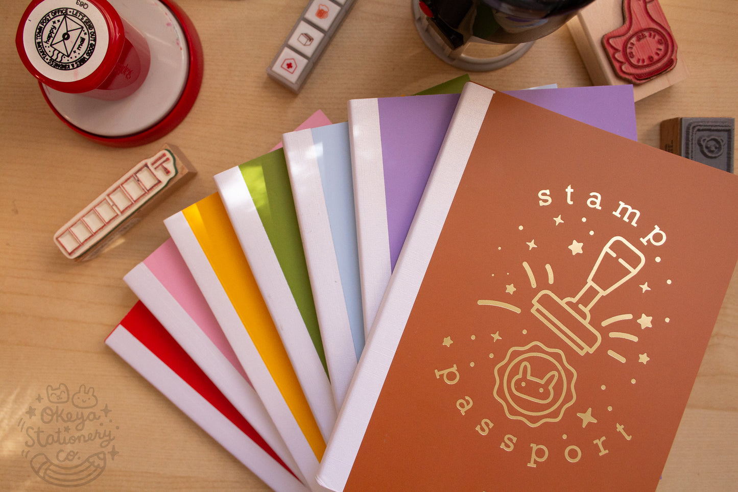 Stamp Passport Notebook
