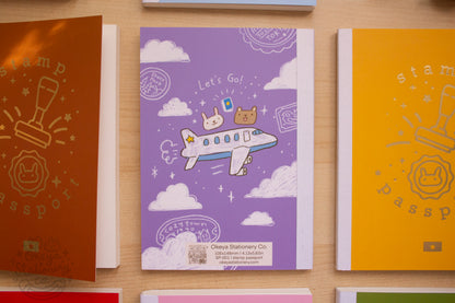 Stamp Passport Notebook
