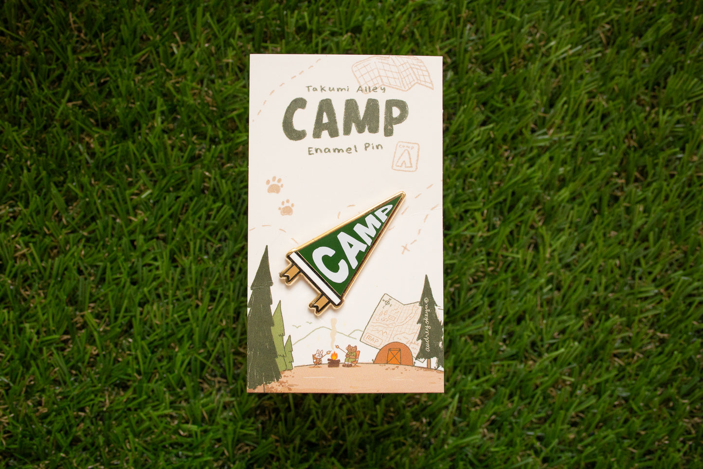 Camp Enamel Pins