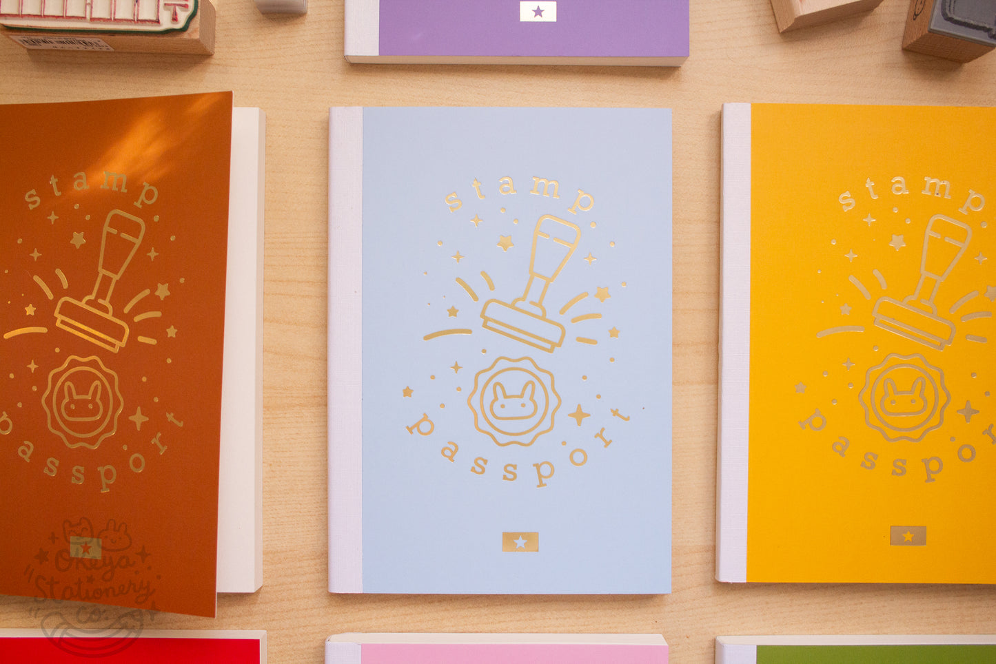Stamp Passport Notebook