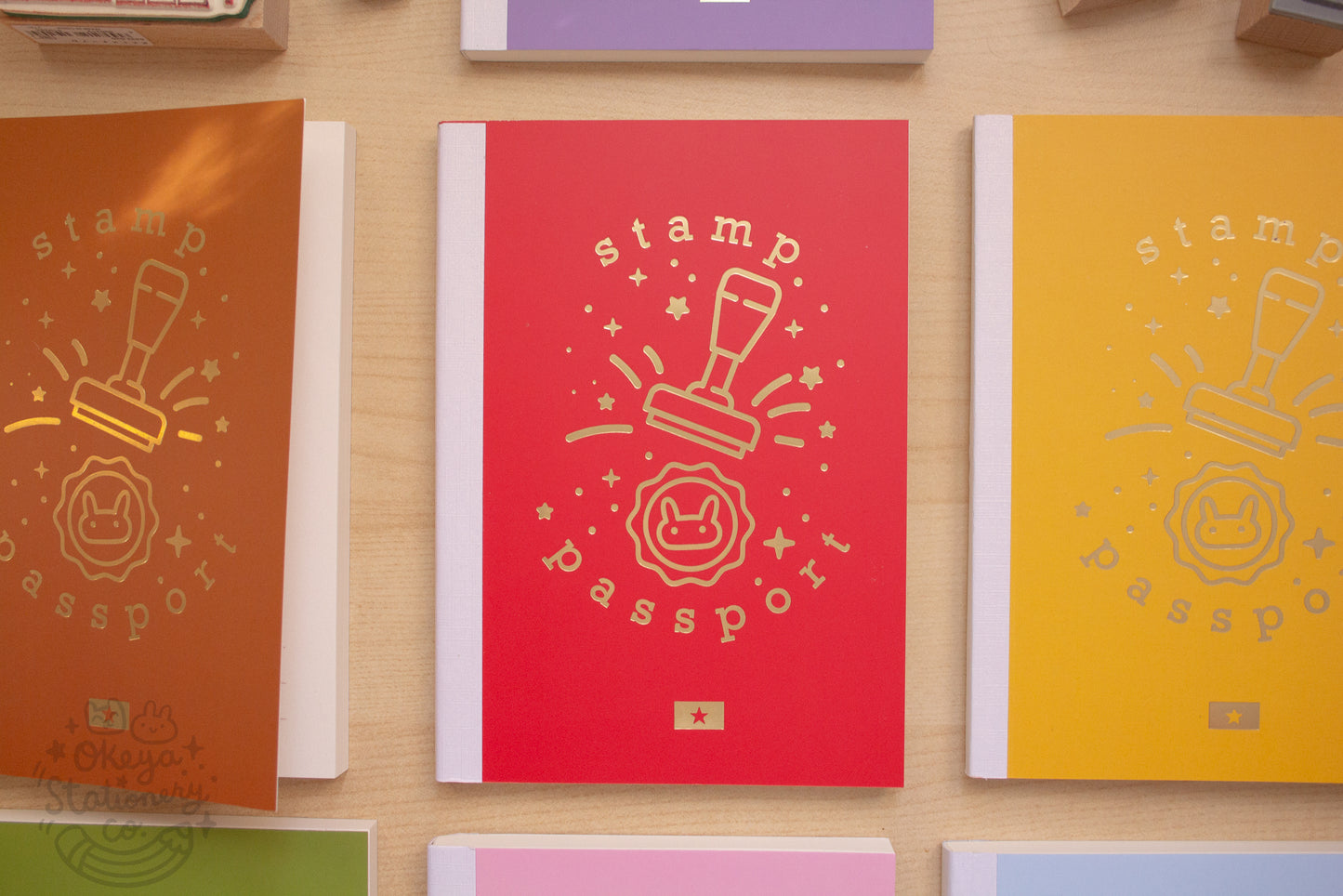 Stamp Passport Notebook