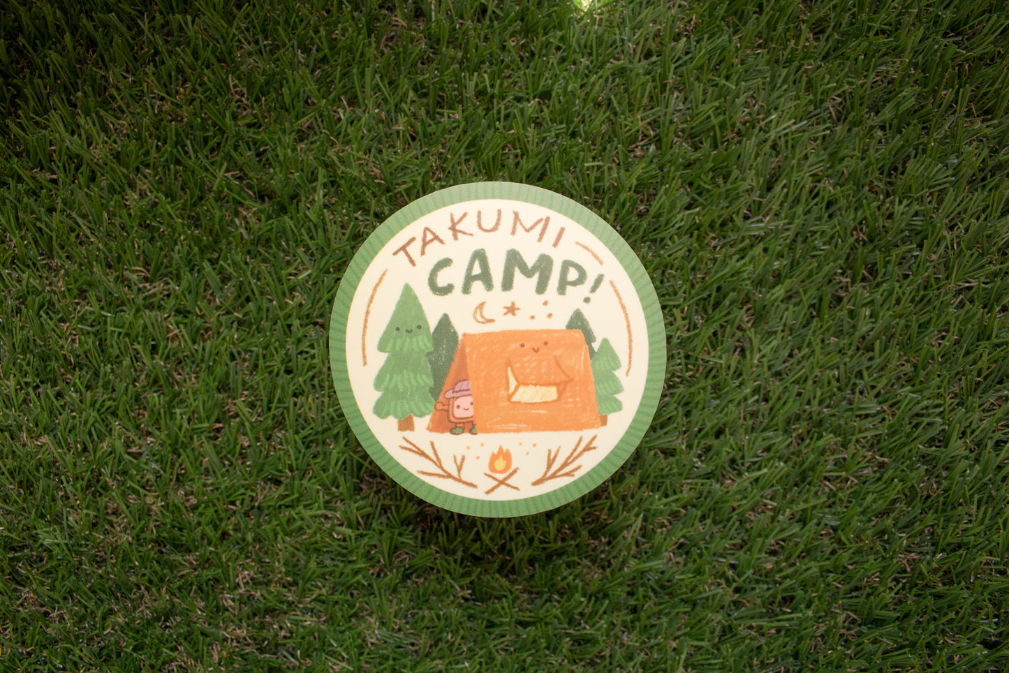Takumi CAMP Waterproof Sticker