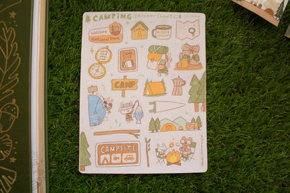 Camp Sticker Sheet