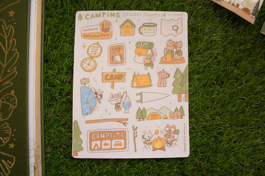 Camp Sticker Sheet
