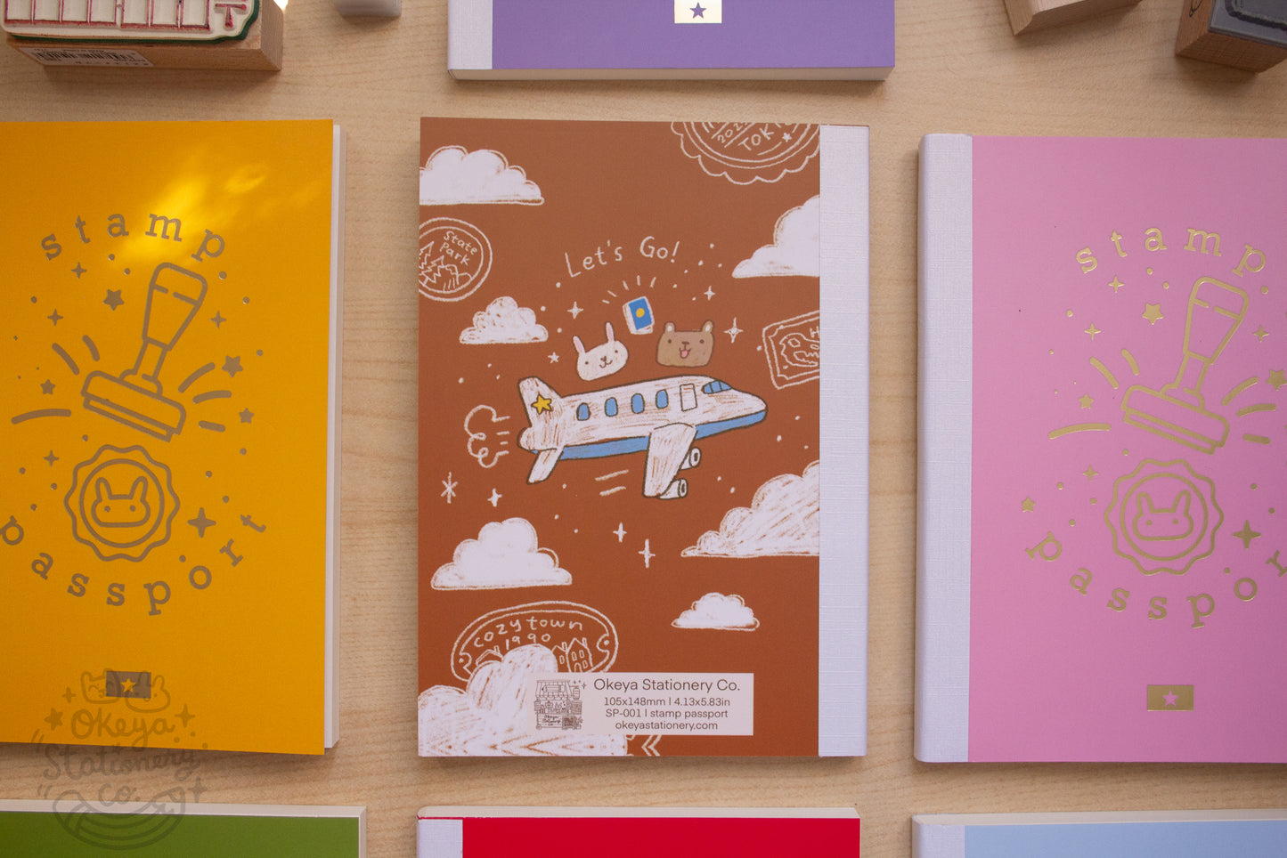 Stamp Passport Notebook
