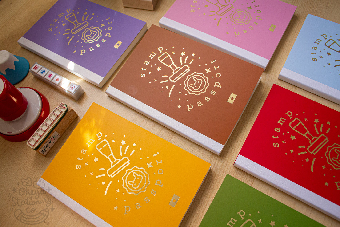 Stamp Passport Notebook