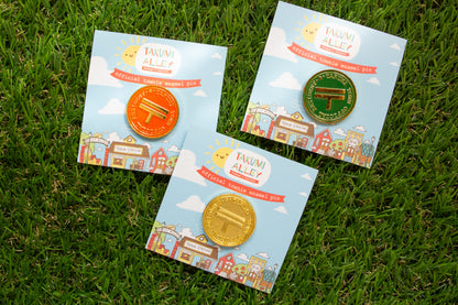 Takumi Townie Enamel Pins