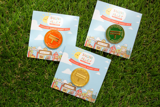 Takumi Townie Enamel Pins