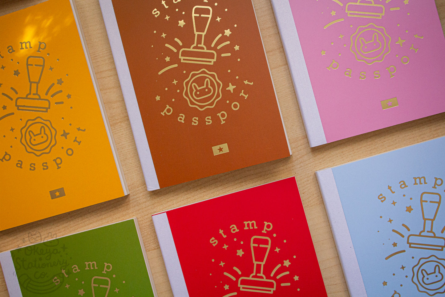 Stamp Passport Notebook