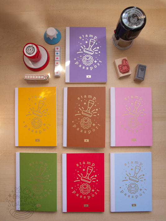 Stamp Passport Notebook