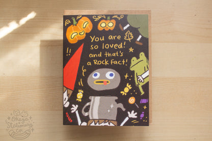 Rock Fact Greeting Card