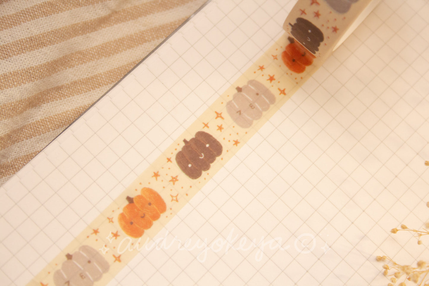 Pumpkin Pattern Washi Tape