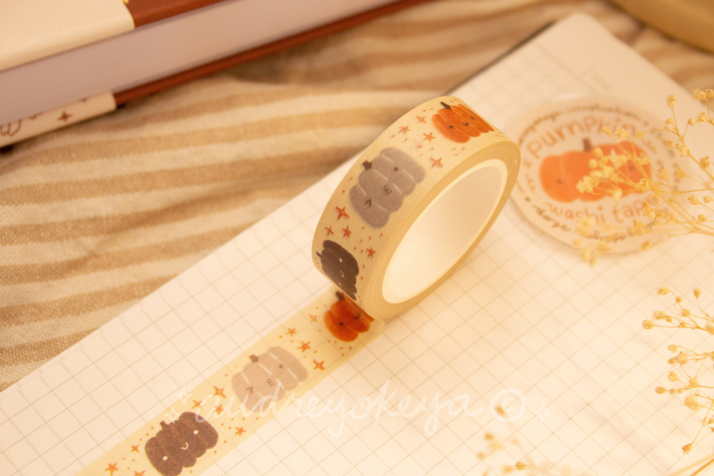 Pumpkin Pattern Washi Tape