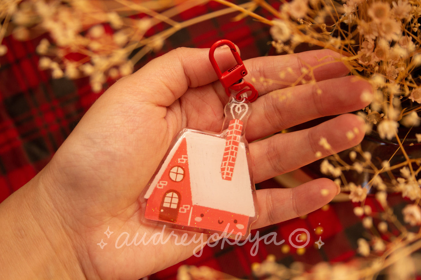 Home House Keychain