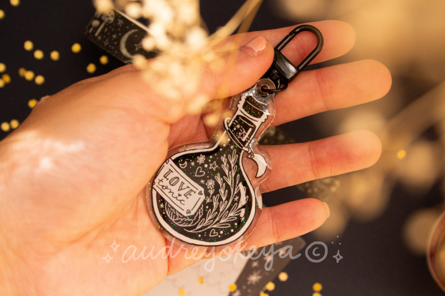 Potion Love Tonic Keychain