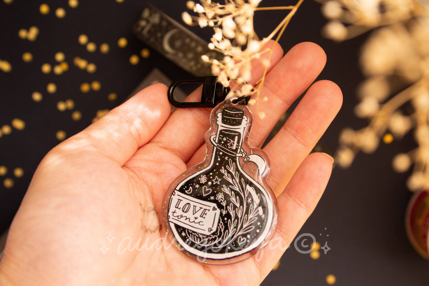 Potion Love Tonic Keychain