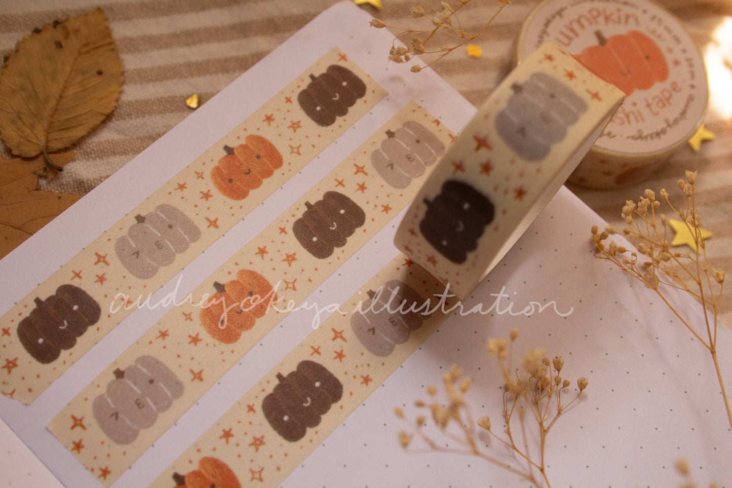 Pumpkin Pattern Washi Tape