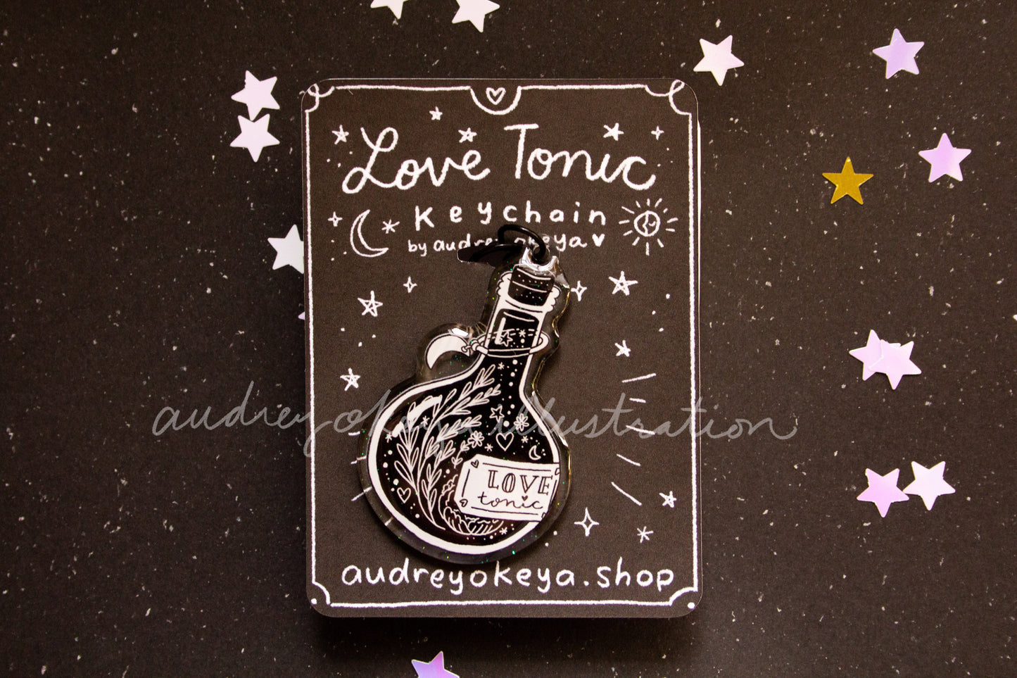 Potion Love Tonic Keychain