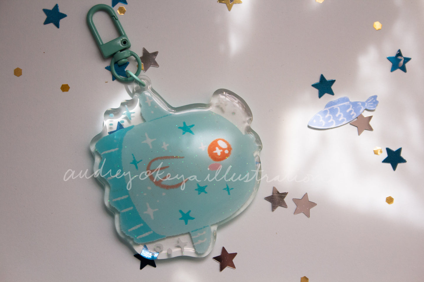 Sunfish Keychain