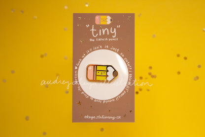 Tiny Pencil Enamel Pin