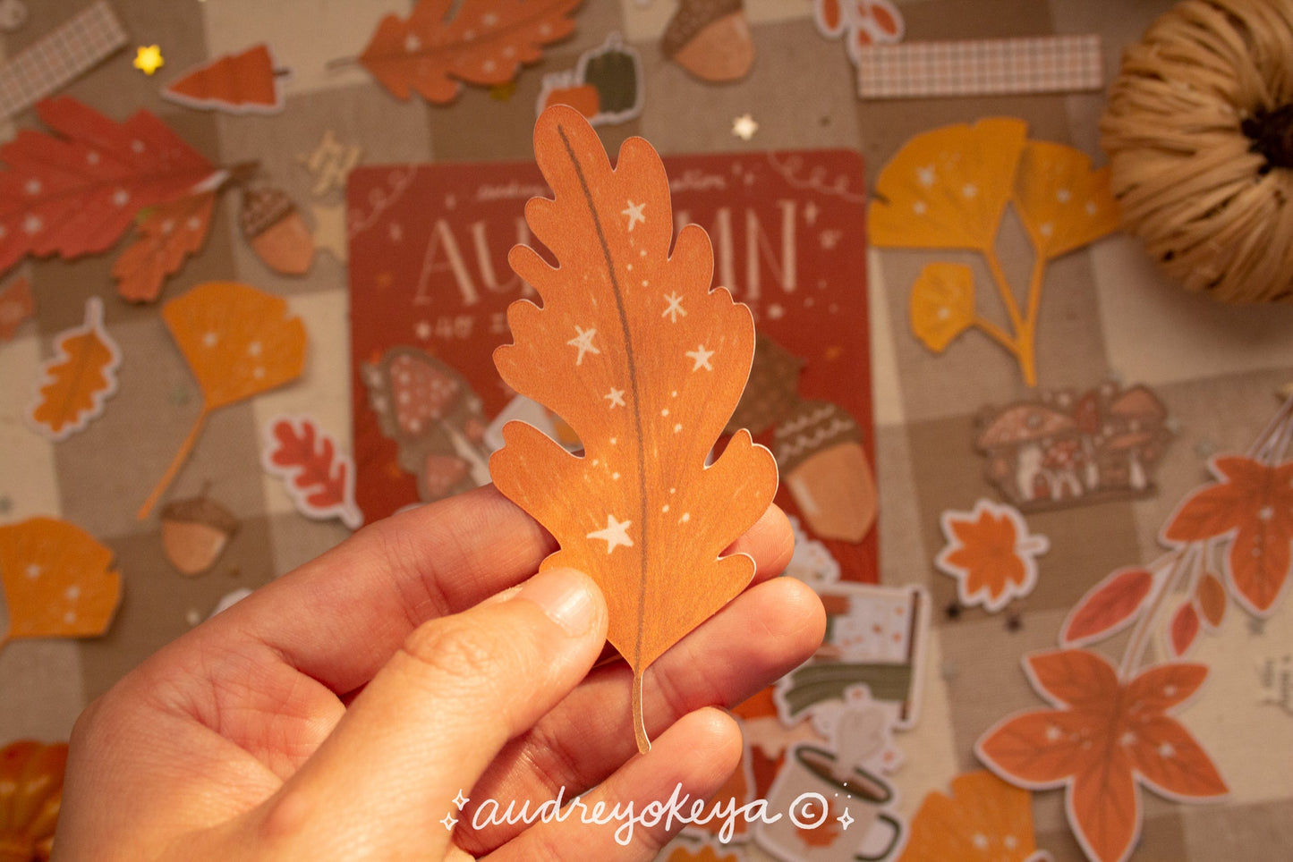 Autumn Die-Cut Sticker Flakes | Bullet Journaling Stickers